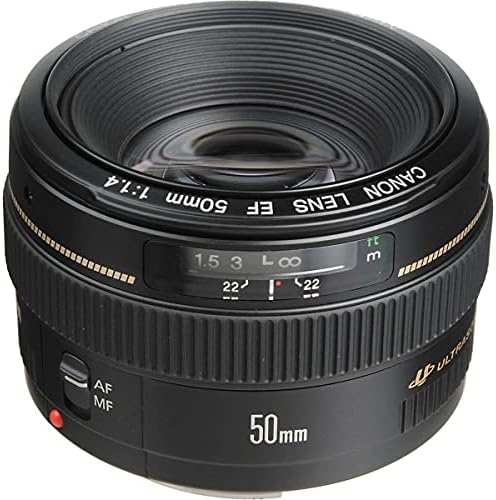 Обектив Canon EF 50mm f/1.4 USM с UV-тънък плат ProOptic 58mm с Многослойно покритие