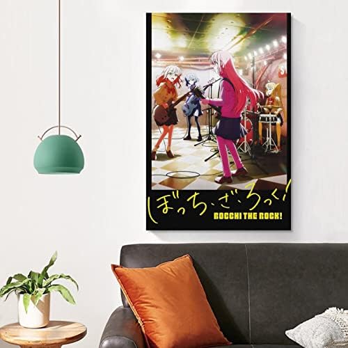 Аниме Бокки Рок Плакат Декоративна Живопис на Платно Стената Плакати И Художествена Картина Принт Модерен Семеен Декор