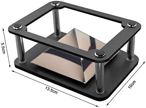 Невидим с невъоръжено око Практичен 3D Холографски проектор Пирамидални 3D количка, Размер на продукта: 13.5105.5