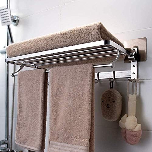 Закачалка за кърпи DMUNIZ Закачалка за хавлии за Баня, Виси Над като кухненски шкаф, с двойни полотенцесушителями