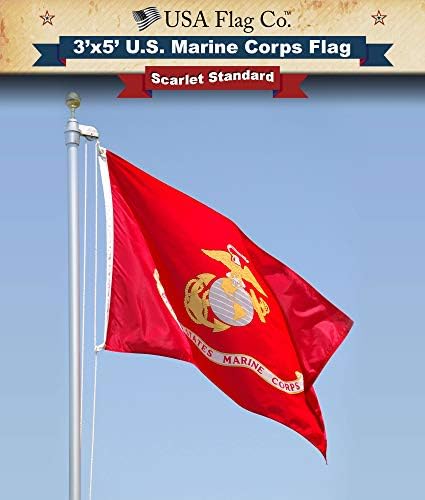 Флаг на Корпуса на морската пехота на USA Flag Co. на от американското производство: най-добрият Открит флаг USMC
