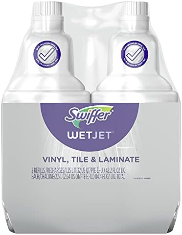 Swiffer WetJet Многофункционално средство за измиване на подове с подплънки, За миене на винил, на теракот и ламинат,