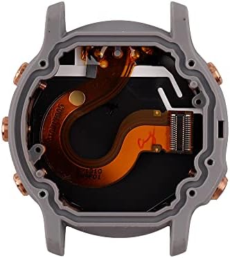 LCD дисплей SWARK, съвместим с мультиспортивными GPS-часовник с размер по-малък Fenix 6S (сапфир / розово злато), Смяна