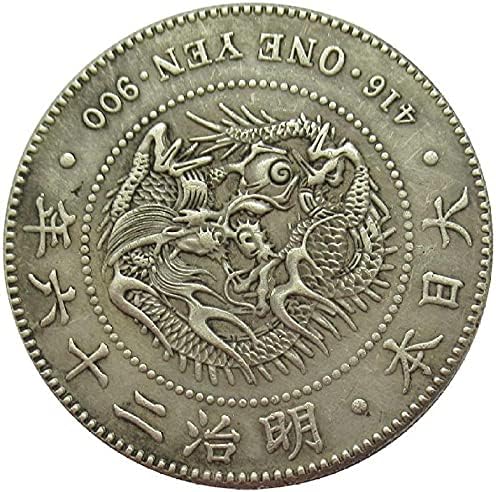 Копированная Възпоменателна монета японската епохата Мейджи с покритие на 26 години
