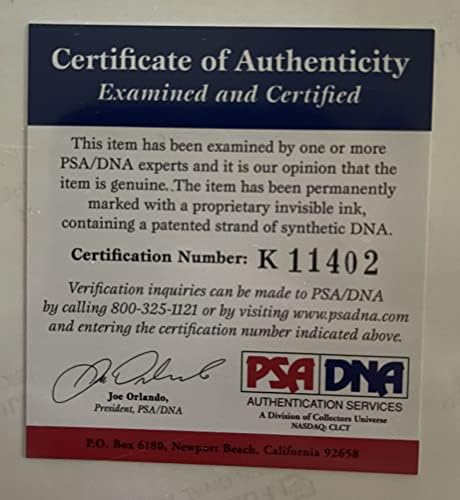 Ед Brinkman (ум. 2008) Подписа Гланцирана снимка с размер 8x10 с автограф на Детройт Тайгърс - PSA/DNA Authenticated
