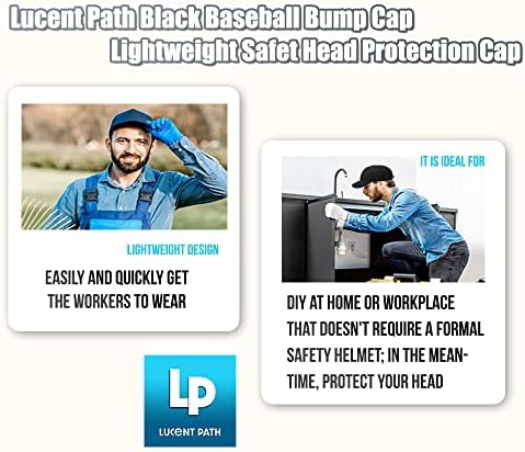 Комплект Lucent Path Safety Value Пакет - Синя бейзболна шапка с мек покрив и защита на очите от пръски