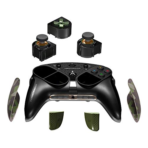Комплект Thrustmaster Eswap X зелен цвят, от 7 зелени камуфляжных модули, следващото поколение, мини-джойстици Nxg, с възможност