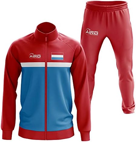 Спортен костюм Airo Sportswear Luxembourg Concept за футбол (Червен)