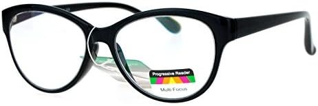 Многофокусные Прогресивни Очила за четене 3 Мощност в 1 Четец Cat Eye