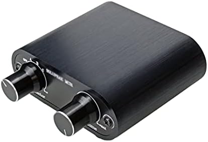 Аудиопереключатель ZHUHW 3,5 мм с водачи за регулатор на силата на звука, 3 в 1 От 1/8 aux switcher, Блок за избор