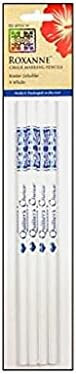 Роксана е Водно-разтворим Бледа Маркировочный молив за шивашки светли или по-Тъмни тъкани 4 Бяла (Оригиналната