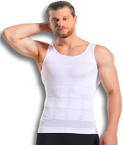 Компресия ризи Mistirik за мъже - Мъжката Жилетка за Отслабване - Монтиране на върха на Бретелях за мъже - Компресиране