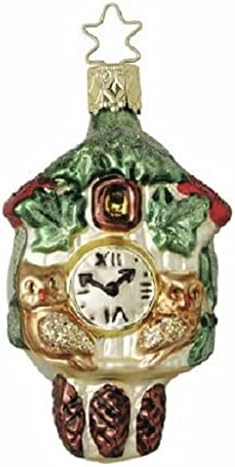 Часовници Inge-Glas Old World 10071S002 IGM Немско Стъкло Коледна украса IGM