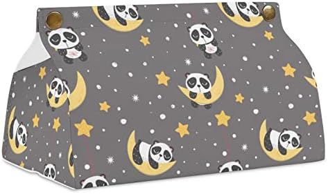 Звездата на Луната Панда Държач за Кърпички в Опаковка Начало Декор Калъф за Салфетки за Баня Хола Кухня