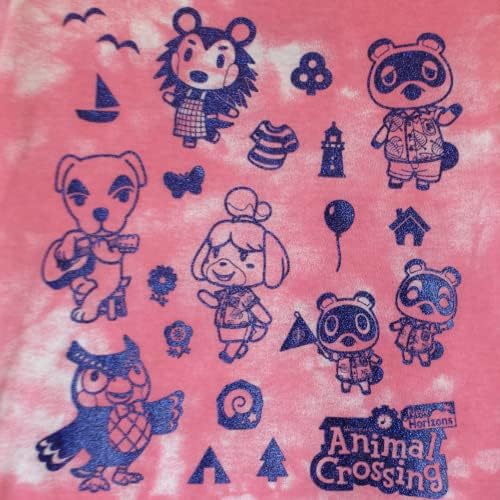 Тениска за момичета Nintendo Animal Crossing от 2 опаковки, Комплекти тениски за момичета Animal Crossing New Horizons от 2