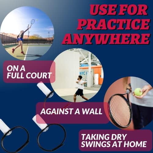Covey Sports Tennis Grip Trainer Aid - (опаковки по 3 и по 6 броя) - Тренировъчен инструмент Start Обряд Swing Practice,