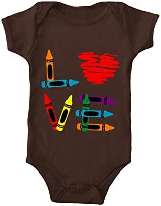 Tcombo LOVE Crayons - Боди-за Оцветяване под формата на Сърце
