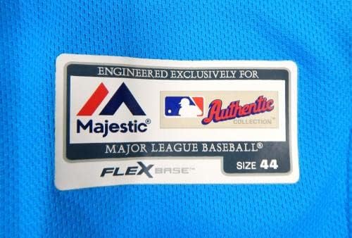 Маями Марлинс Кастро 12 Използван в играта Синя Риза 44 DP22213 - Използваните В играта тениски MLB