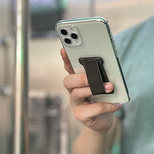 WUOJI - Държач за мобилен телефон с каишка на пръст - Тънки мини Универсални писалки за мобилен телефон, Държач за каишка в