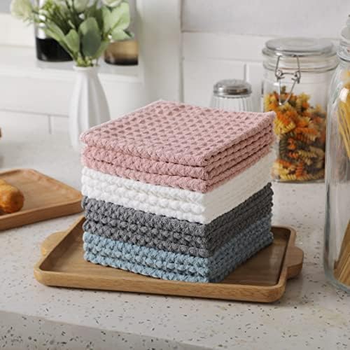 Кърпички за миене на съдове от микрофибър премиум-клас, 12 x 12 см, Сверхвпитывающие и меки, кухненски кърпи за многократна