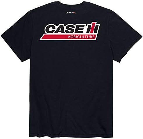 Логото на Case IH AG - Мъжки Графична тениска с къс ръкав