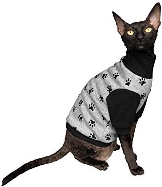 Зимен Пуловер Котомода Сфинкса за котки HappyPaws Облекло за Голите Котки Без козина За котки