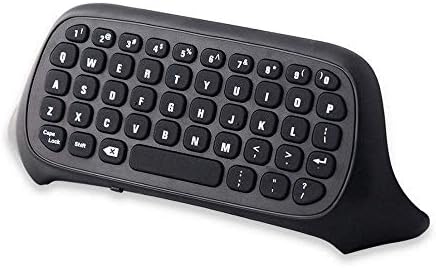 ОСТЕНТ 2.4 G Безжичен Чат Геймпад Клавиатура със Слушалки Аудио за Microsoft Xbox One/S/X Контролер Цвят Черен