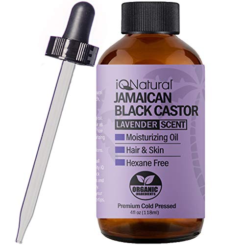 iQ Естествена Ямайское черно рициново масло, за растежа на косата и кожата климатик, чисто студено пресовано