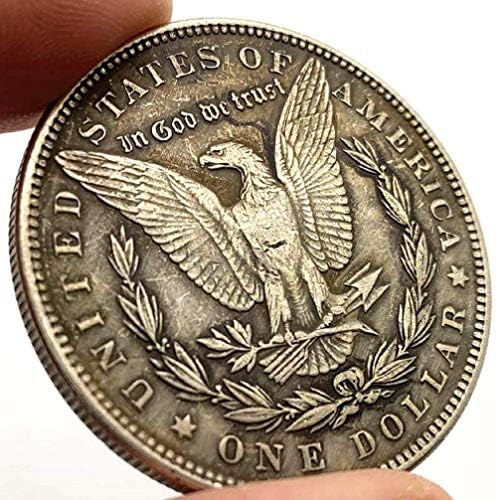 Монета на повикване Американски Сребърен долар Монета повикване, Европа и Америка 12 Съзвездия Възпоменателна Монета с