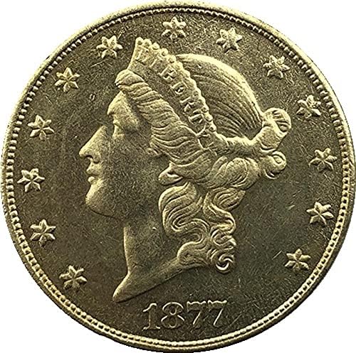 Вызовная Монета 1877P Реплика Възпоменателни монети С Мед покритие Антикварное Изработка Производител на Чуждестранни