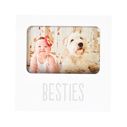 Рамка за снимка за спомен от Kate & Milo Besties, Рамка на паметта за бебето и домашните любимци за най-добрите приятели,