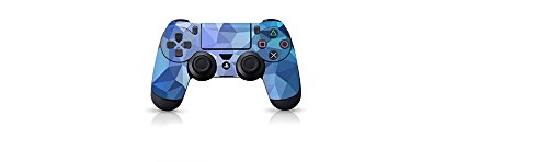 Официално лицензиран Кожата контролер Контролер Gear - Blue Poly - PlayStation 4