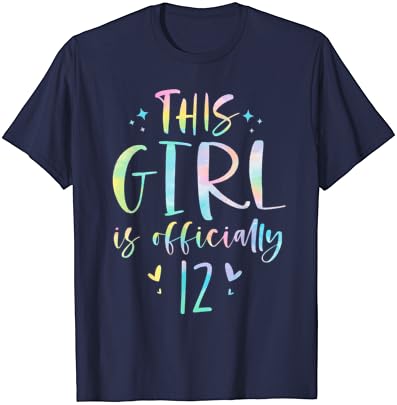 Това малко момиче Официално на 12 Години, Тениска на 12-ти Рожден ден