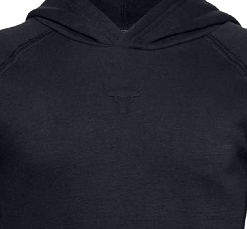 Памучен младежта hoody с качулка на Under Armour Boys 'Project Rock Charged