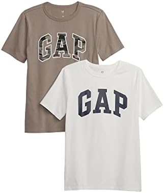 Тениска с логото на GAP Boys 2 комплекта с къс ръкав и логото на