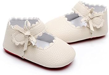 Балетные Модела обувки HONGTEYA За малки момичета - Мокасини Mary Jane Подметка с Бантиком За Деца