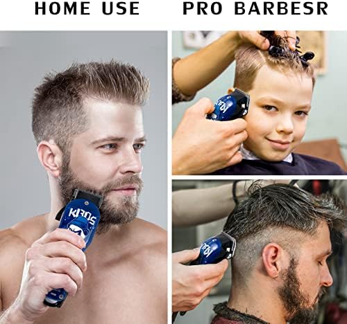 KBDS Машинки за подстригване на коса за мъже Професионален - Безжични Фризьорски салон Машинки за Подстригване на