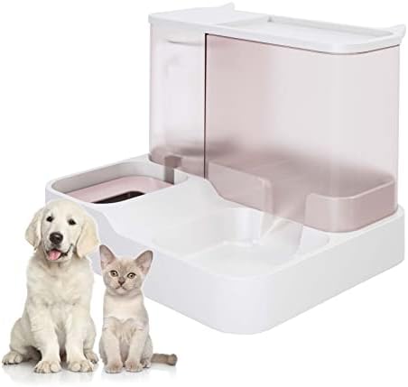 Автоматични хранилки за домашни любимци и вода Gravity Automatic за Кучета Котки (Сив)
