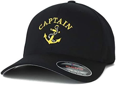 Шапка Flexfit бродирани с логото на капитан на Котвата Armycrew Oversize XXL Flexfit Cap