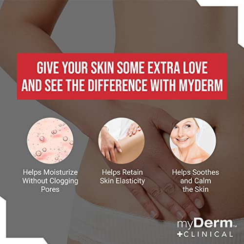 Myderm +CLINICAL Skin Oil Treatment - Овлажняващ крем масло за тяло с витамин е - Средства за грижа за кожата на тялото за поддържането