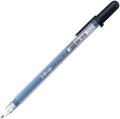 Химикалка писалка SAKURA с Гелевыми Мастило, Топката знак (Гелеобразный Ролка), Комплект от 6 Цвята (PGB6)