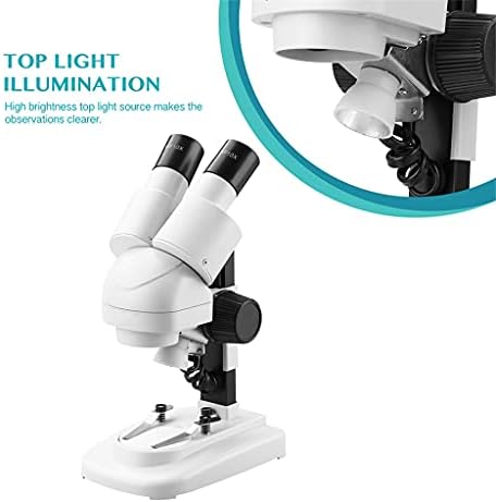 WZJGM 2, 0X/40x Стереомикроскоп с Наклон 45 ° Окуляры с Наглазником Top Vision LED на PCB Saler Мобилен Инструмент