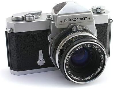 Хромирани професионална slr филмова камера Nikon Nikkormat FTN 35 мм Nikon