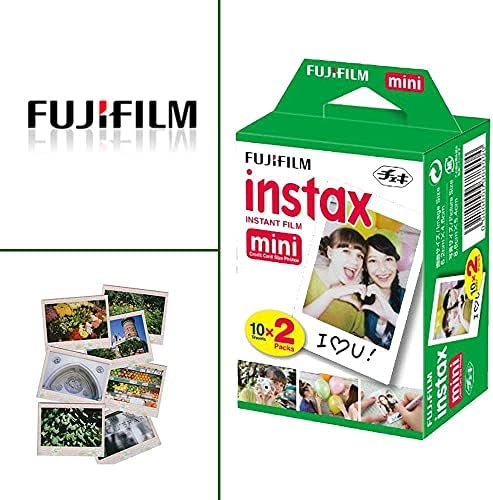 Фотоапарат непосредствена печат Fujifilm Instax Mini 11 - Розов руж (16654774) + Фолио непосредствена печат Fujifilm Instax Mini