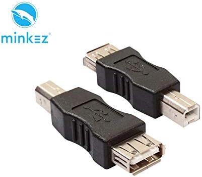 MINKEZ USBFPM USB 2.0 Конектор тип A за свързване на принтер към конектора адаптер тип Б.