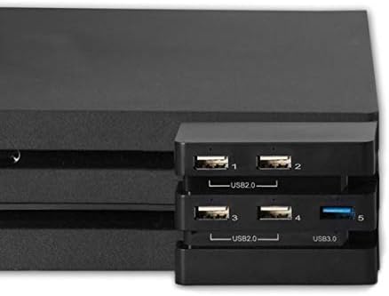 Не прилагайте 2-5 Hub Високоскоростен USB 3.0 Hub 2,0 Удължител за игралната конзола PS4 Pro