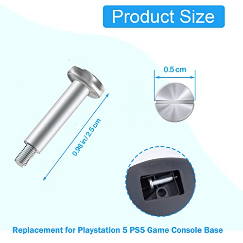 Подмяна на витлото за PS5/Вертикална стойка Държач на винта на Долния Завийте Монтажните Винтове Замяна за игралната конзола