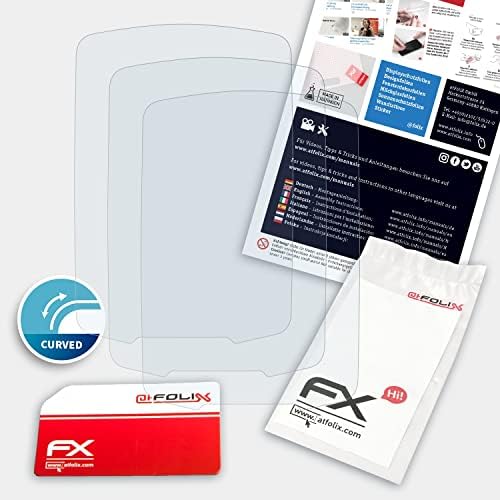 Защитно фолио atFoliX, съвместима със защитно фолио Garmin Astro 320, Сверхчистая и гъвкаво защитно фолио FX за екрана
