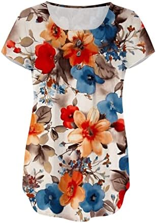Дамски Летни Блузи, начинът, по който Ежедневни Курортна Облекло за Жени, 2023, Модерен Ризи с Къс Ръкав Копчета,