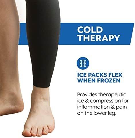 Долната част на крака с запечатанным лед Ice - Black - Универсален